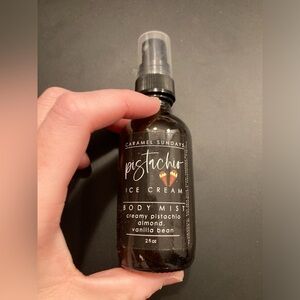 Caramel Sundays pistachio ice cream body spray. 2 full oz size. Brand new. NWOT